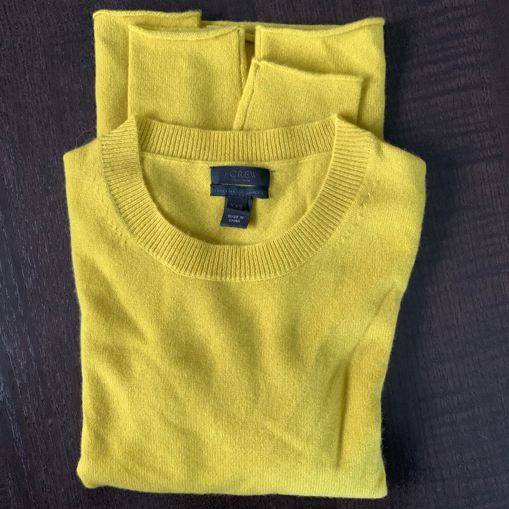 J Crew Collection Long-sleeve Cashmere Sweater